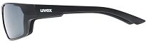 Okulary polaryzacyjne UVEX Sportstyle 233 Polavision - black matt / litemirror silver - 4