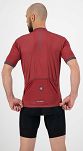 Koszulka na rower Rogelli ESSENTIAL, bordowa - Rozmiar S-2XL - 6