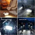 Lampka przednia Rockbros QC1200 - black - 12