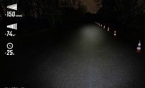Lampa przednia Sigma Buster 150 FL - 8