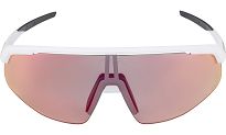Alpina okulary TURBO PRO QV - White , szkło QV Rainbow mirror Cat.1-3 - 2