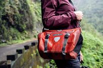 Torba na kierownicę Ortlieb HANDLEBAR-PACK PLUS 11L - Salsa dark chili - 12