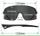Okulary TIFOSI RAIL XC CLARION FOTOTEC crystal clear (1szkło Clarion Blue FOTOCHROM 47%-13%) - 8