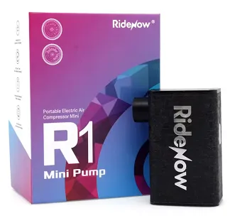 RideNow R1 – kompaktowa pompka elektryczna do roweru USB-C z wyświetlaczem PSI
