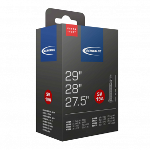 Dętka rowerowa  Schwalbe EXTRALIGHT SV19A - 27,5," 28", 29" i 700c  x 40/62mm