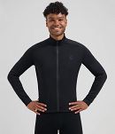 Bluza / koszulka rowerowa z długim rękawem Rogelli ESSENTIAL DWR II  - czarna - 3