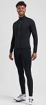 Bluza / koszulka rowerowa z długim rękawem Rogelli ESSENTIAL DWR II  - czarna - 8