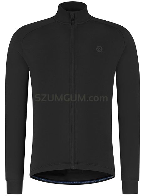 Bluza / koszulka rowerowa z długim rękawem Rogelli ESSENTIAL DWR II  - czarna