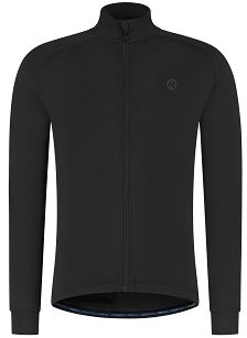 Bluza / koszulka rowerowa z długim rękawem Rogelli ESSENTIAL DWR II  - czarna
