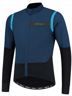 Ultralekka kurtka rowerowa Rogelli INFINITE bez ocieplenia, niebieska XL