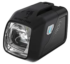 Gaciron CETUS-1700 – lampka rowerowa, montaż pod licznik (standard GoPro) - czarna