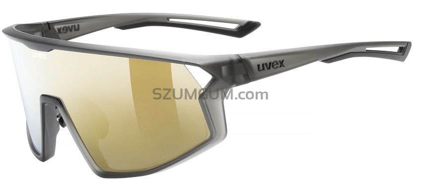 Okulary sportowe UVEX Skyryse - smoke matt / mirror gold