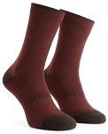 Ciepłe zimowe skarpetki z owczej wełny Rogelli Merino WOOL, 2-pack - bordo/brąz - 4