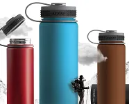 Termos / butelka termiczna Asobu Alpine Flask 530ml - white - 4