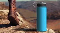 Termos / butelka termiczna Asobu Alpine Flask 530ml - white - 3