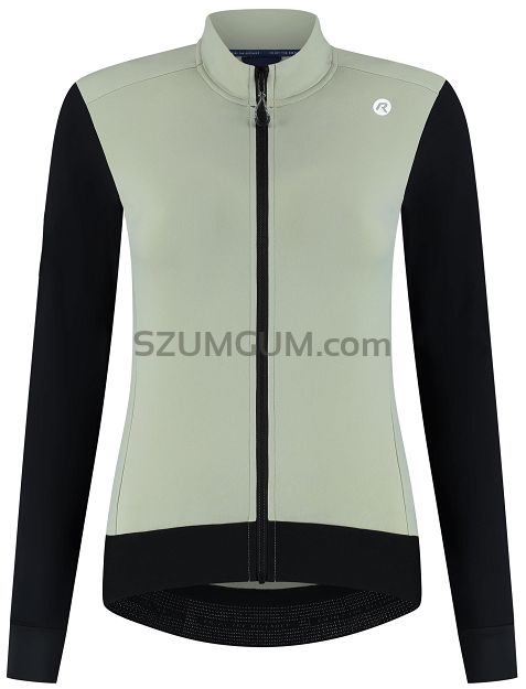 Damska bluza rowerowa Rogelli DISTANCE II - szaro-czarna