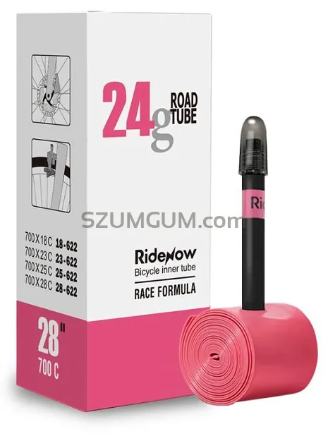 Dętka RideNow TPU 700x18-28 SV (Presta) – Wentyle 45/65/85 mm – Super Light, 24 g