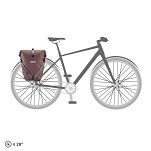 Sakwy rowerowe tylne Ortlieb Back Roller Urban QL3.1 (1szt.) 20L- Ash-rose - 4