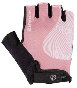Rękawiczki rowerowe damskie Ziener CLENI-Z LADY - Strawberry sorbet