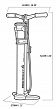 Pompka podłogowa Blabkburn Chamber Tubeless Floor Pump - 19