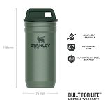 Turystyczny zestaw 4 kieliszków,  Kieliszki Stanley Adventure 4 x 60ml - Zielone - 3
