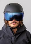Kask zimowy  narciarski i snowboardowy Lapina ARBER 2 VISOR Q-LITE - black - 5