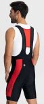Spodenki na rower Rogelli TYRO II czarno-czerwone - 5