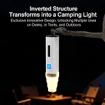 Lampka przednia Gaciron Multi Xiaoman 1000 black - 6