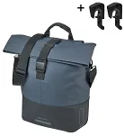 Torba miejska Basil Cove - bicycle shopper MIK Hooks - 14-16L - navy/black - 7