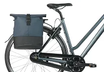 Torba miejska Basil Cove - bicycle shopper MIK Hooks - 14-16L - navy/black - 3