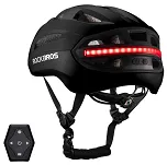 Inteligętny kask Rockbros ZK-031 black – zdalnie sterowane oświetlenie i kierunkowskazy - 3