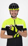 Rogelli PHOENIX 2 - rękawiczki rowerowe, fluor - 2
