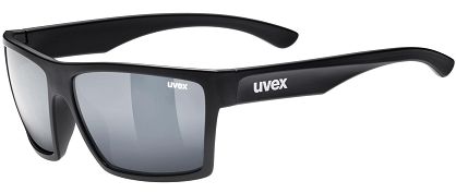 Okulary UVEX LGL 29 - black matt / mirror silver