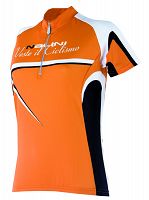 Koszulka rowerowa damska Nalini Sassolite - pomarańczowa,  Rozmiar L, XL