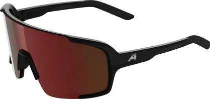 Alpina okulary LUMIN - BLACK MATT - szkło red