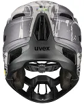 Kask rowerowy UVEX Revolt MIPS z zdejmowaną gardą - oak brown orange matt - 3