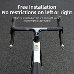 Dzwonek Rockbros BB2502 do szosy/gravela - titanium - 5