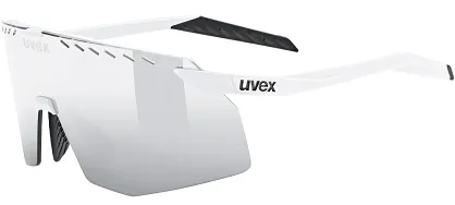 Okulary Uvex Pace Stage - white matt / mirror silver