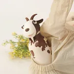 Butelka termiczna Asobu Bestie Bottle 473 ml - Goat - 3