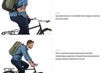 Plecak rowerowy miejski Thule Paramount 27L zielony olivine - 8