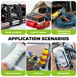 Uniwersalne paski mocujące Qunature TPU. Zestaw 2 szt. 46 cm - 3