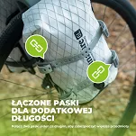 Uniwersalne paski mocujące Qunature TPU. Zestaw 2 szt. 46 cm - 5