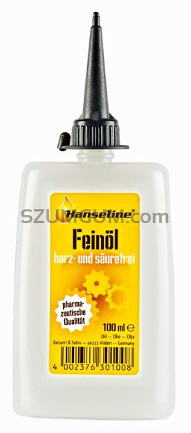 Oliwka Hanseline 100 ml Precision Oil (olej do roweru bez żywic i kwasów)