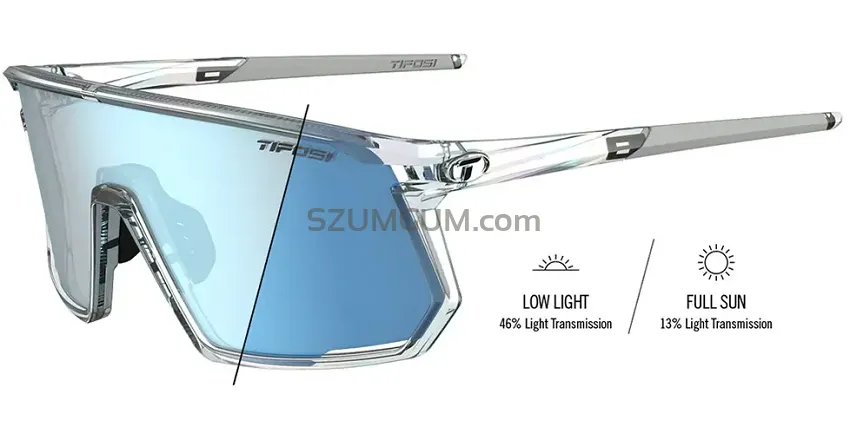 Okulary TIFOSI MOAB CLARION FOTOTEC mist (1 szkło Clarion Blue FOTOCHROM 46%-13% transmisja światła)