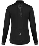 Ocieplana damska bluza rowerowa Rogelli ESSENTIAL, czarna - 2