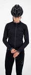 Ocieplana damska bluza rowerowa Rogelli ESSENTIAL, czarna - 3