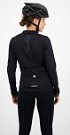 Ocieplana damska bluza rowerowa Rogelli ESSENTIAL, czarna - 4