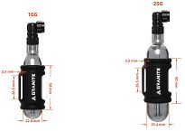 Pompka Granite CO2 Punk z silikonem 16g - 4