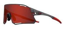 Okulary TIFOSI RAIL RACE CLARION satin vapor (2szkła Clarion Red 14,7% transmisja światła, 95,6% Clear) - 2