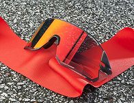 Okulary TIFOSI RAIL RACE CLARION satin vapor (2szkła Clarion Red 14,7% transmisja światła, 95,6% Clear) - 6